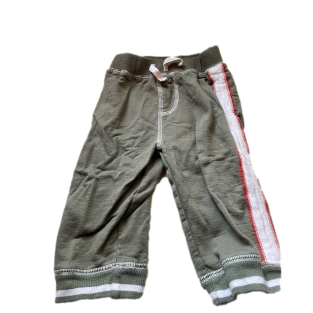 3/$20 George 6-9 month Green pants